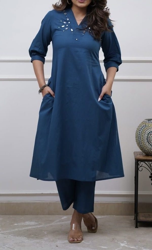 KCH0009:Kurta Pant Set - Image 4