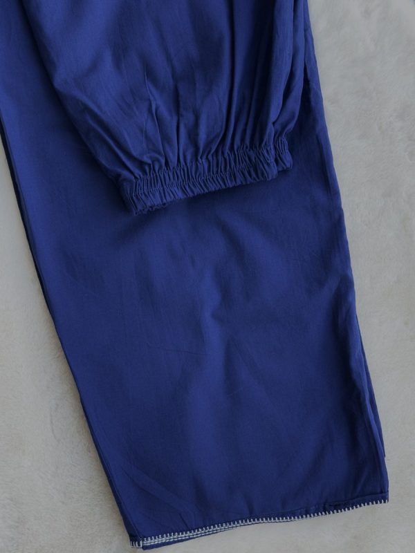 KCH0008:Breezy Blue Kurta Pant Set - Image 5