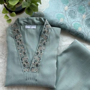 KCH0011:Mint Green Kurta Suits