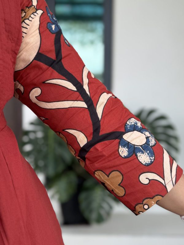 KCH0024:Kalamkari Pure Mul Cotton Kurta Suits - Image 5