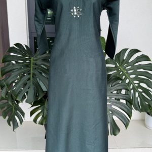 KCH0027:Emerald Mirrorwork 2pc Cord Set