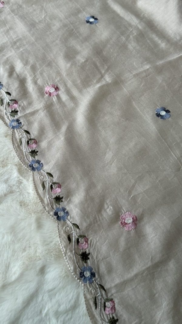 KCH0035:Ethereal Pastel Embroidered Kurta Suit - Image 10
