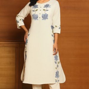 KCH0048:Soft Khadi Cotton Coord Set