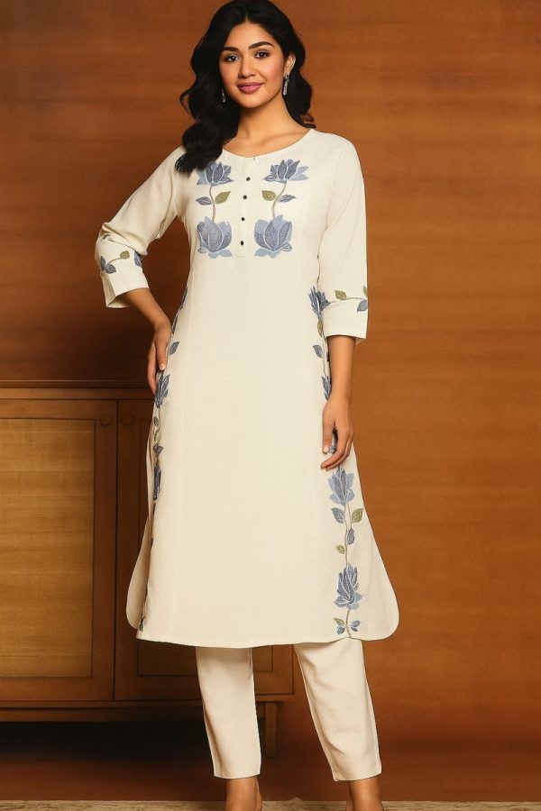 KCH0048:Soft Khadi Cotton Coord Set