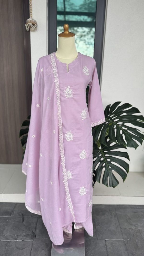 KCH0044:Premium Mul Cotton Kurta Suit - Image 3