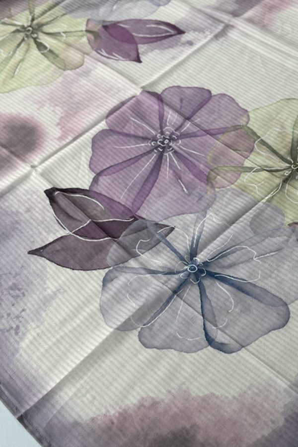 KCH0057:Lavender Dream Linen Cotton Kurta Suit - Image 10