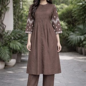KCH0096:Urban Earth Pure Cotton Co-ord Set
