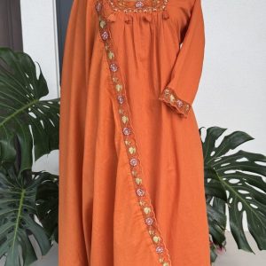 KCH0107:Rustic Floral Cotton Kurta Suit