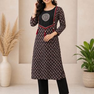 KCH0134:Rajwadi Cotton Kurti
