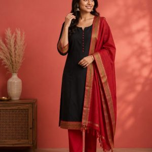 KCH0133:Chettinad Heritage Handloom Suit